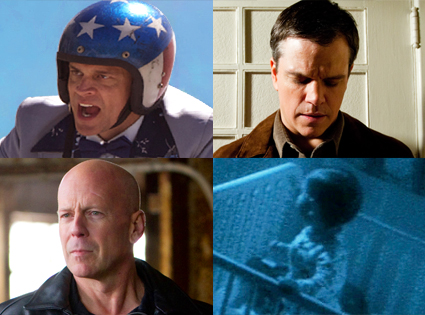Jackass 3D, Hereafter, Red, Paranormal Activity 2 Jackass 3D, Hereafter, Red, Paranormal Activity 2